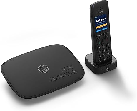 Ooma Telo VoIP Free Internet Home Phone Service and HD3 Handset