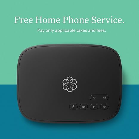 Ooma Telo VoIP Free Internet Home Phone Service and HD3 Handset